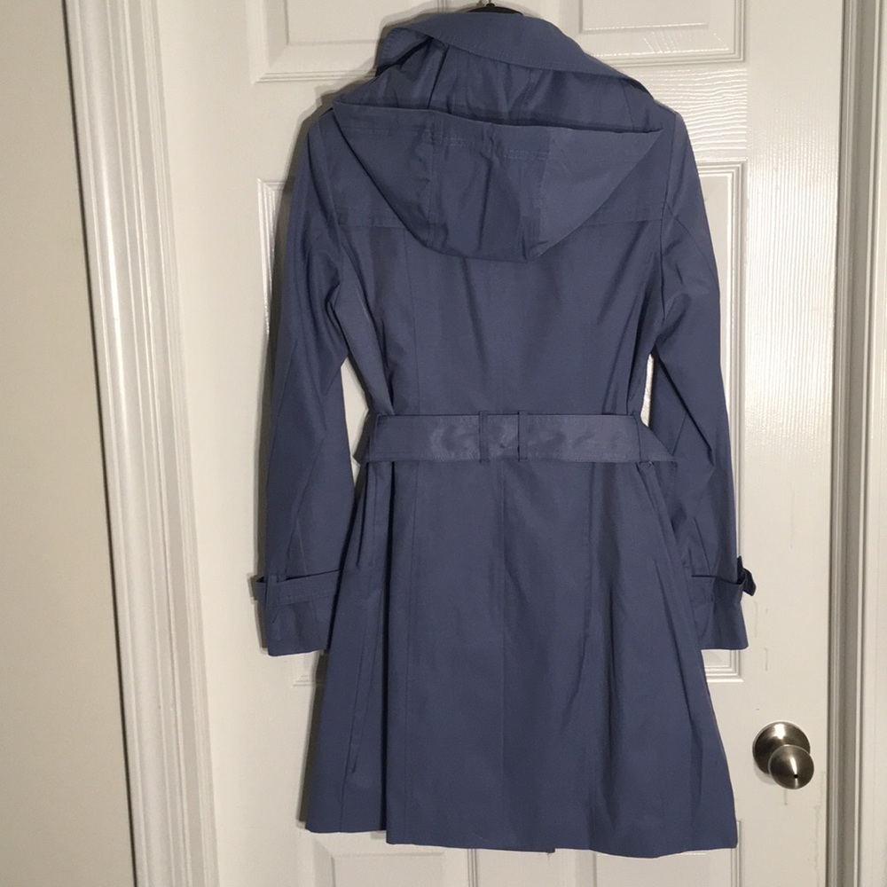 NWT Cole Haan Belted Trench Coat Size Small - Picture 3 of 8